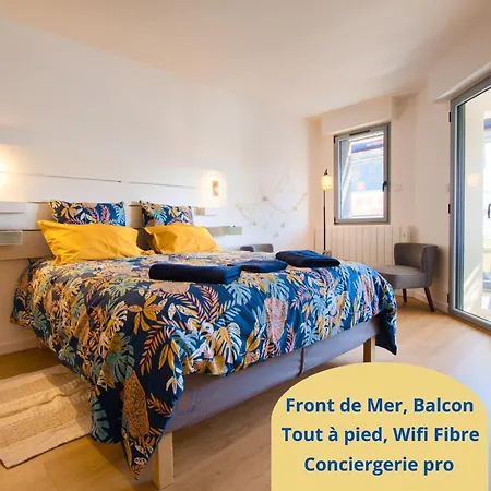 Apartment Le Belvedere, Idealement Situe Centre, Balcon & Port, Intendance Luxury Host Barneville-Carteret