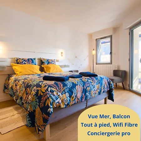 Le Belvedere, Idealement Situe Centre, Balcon & Port, Intendance Luxury Host *