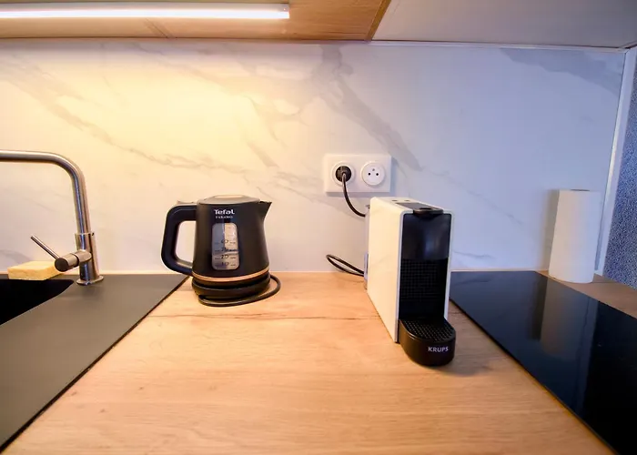 Le Belvedere, Idealement Situe Centre, Balcon & Port, Intendance Luxury Host Lejlighed Barneville-Carteret